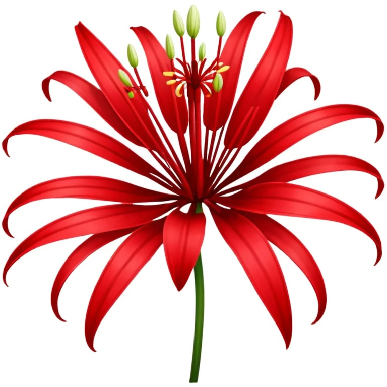 Chinese red spider lily  emoji