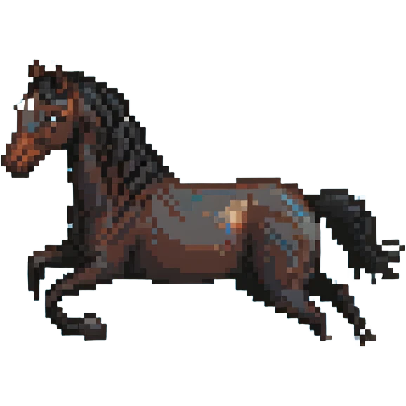 horse in a pool emoji