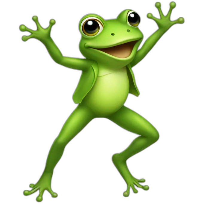 frog dancing emoji