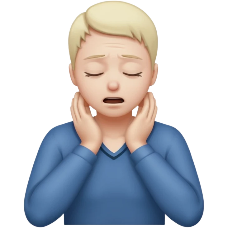 Choking yourself  emoji