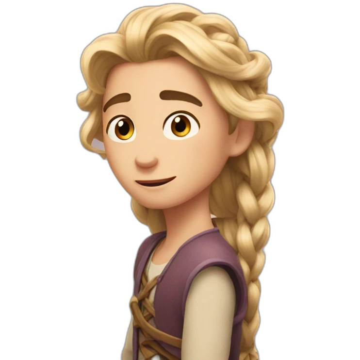 Tangled emoji