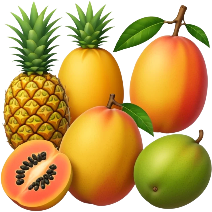 tropical fruit emoji