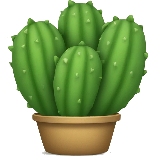 round Nopal emoji