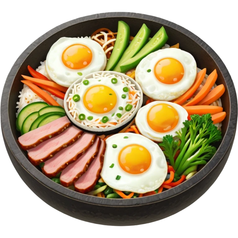 Create an emoji for Korean ishiyaki bibinba   emoji