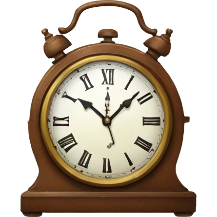 clock that tea  emoji
