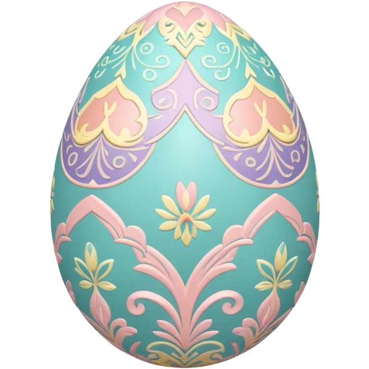 decorative Easter egg emoji