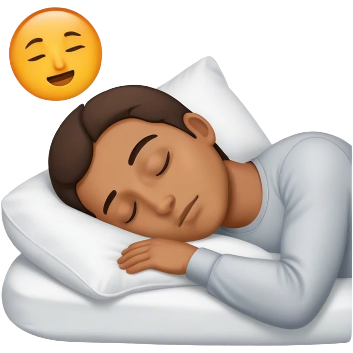 guy sleeping emoji
