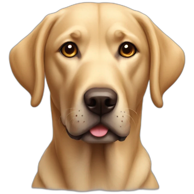 Labrador emoji
