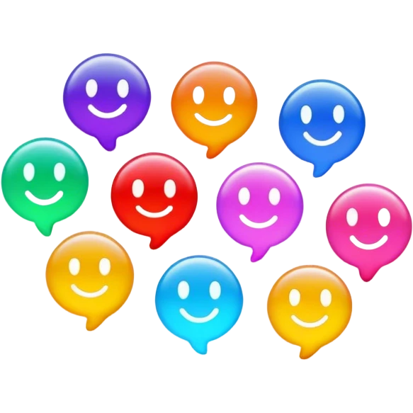 Neon aesthetic emoji
