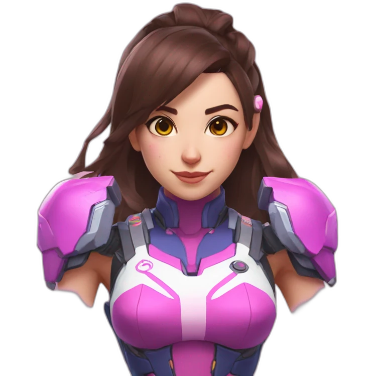 Overwatch d.va emoji