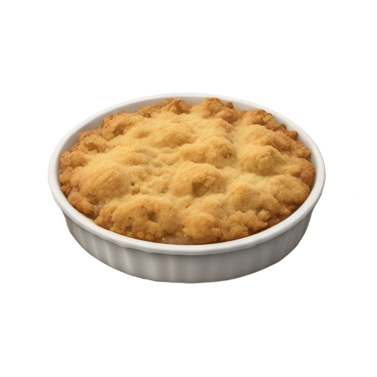 Apple crumble emoji