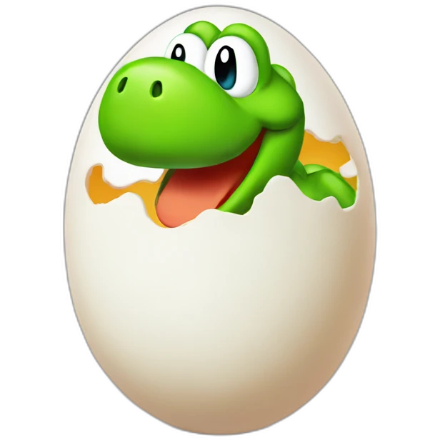 Yoshi egg emoji