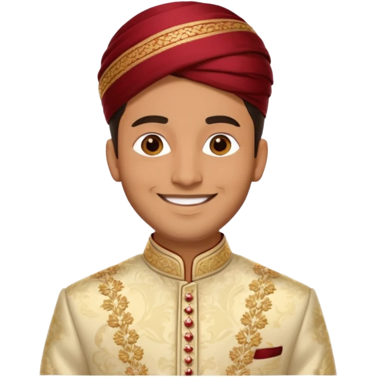 groom sherwani attire emoji only emoji