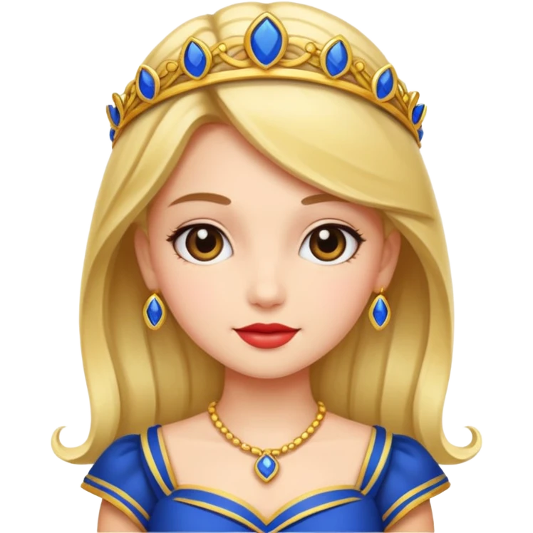 very fancy girl european emoji
