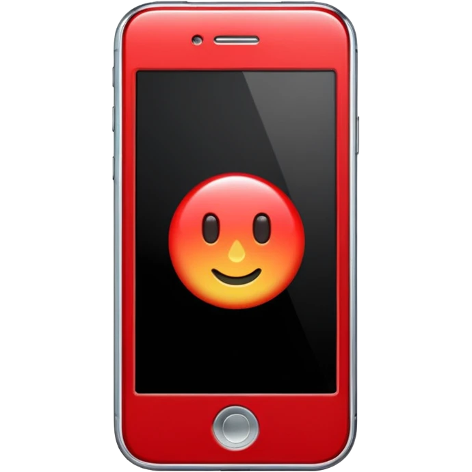 Epingle rouge  iphone emoji
