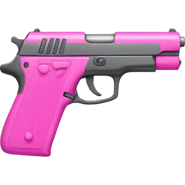 Pink gun  emoji