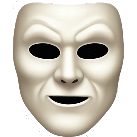 Phantom of the opera’s mask emoji