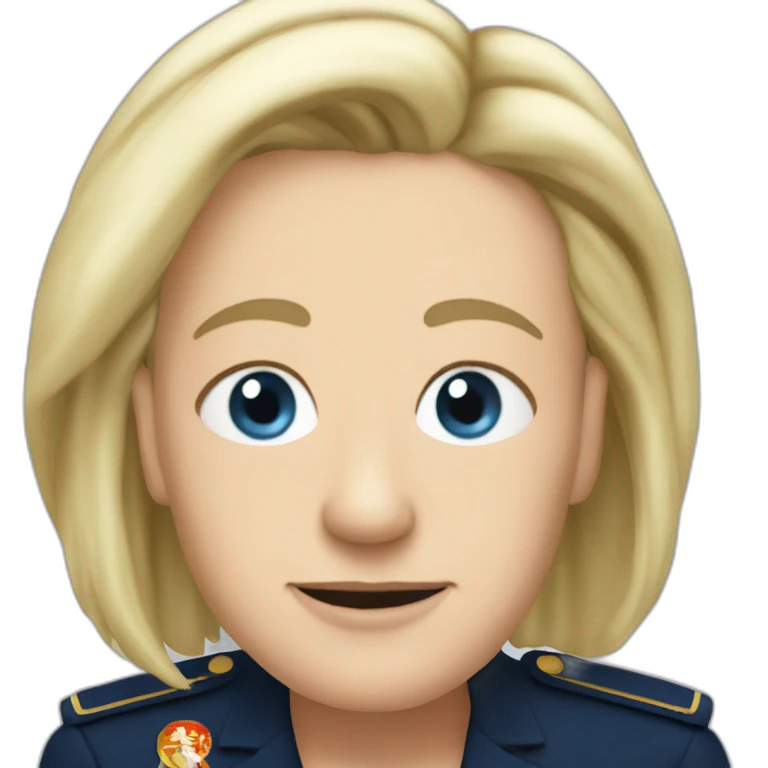 Marine lepen emoji