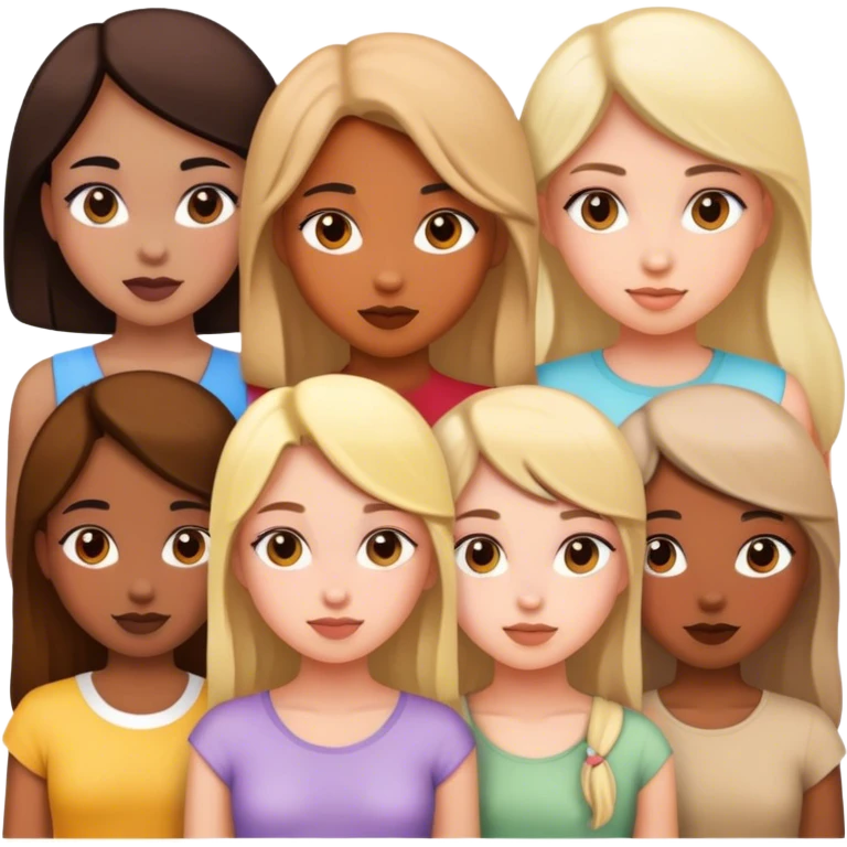 Grils  emoji