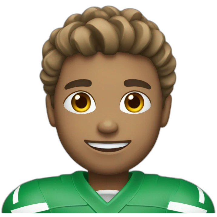 Un football player emoji