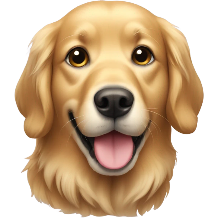 Golden retriever  emoji