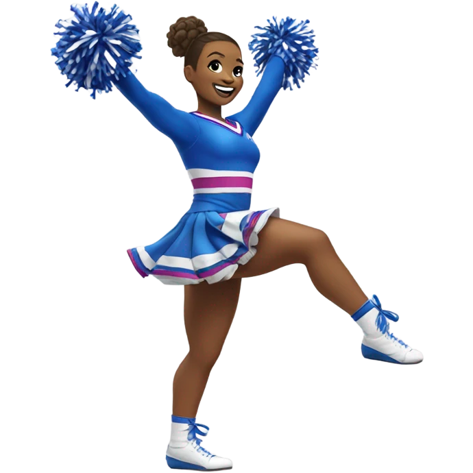 The best cheerleader in the world emoji