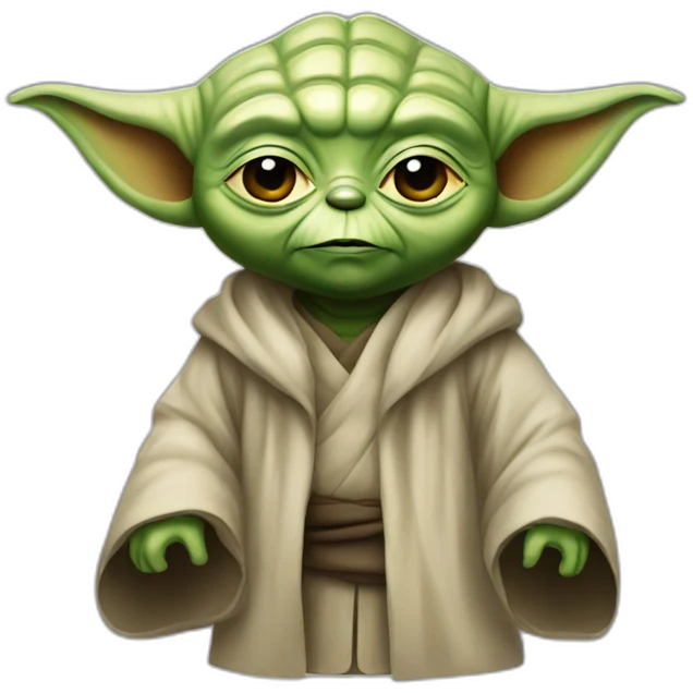 Yoda qui reve emoji