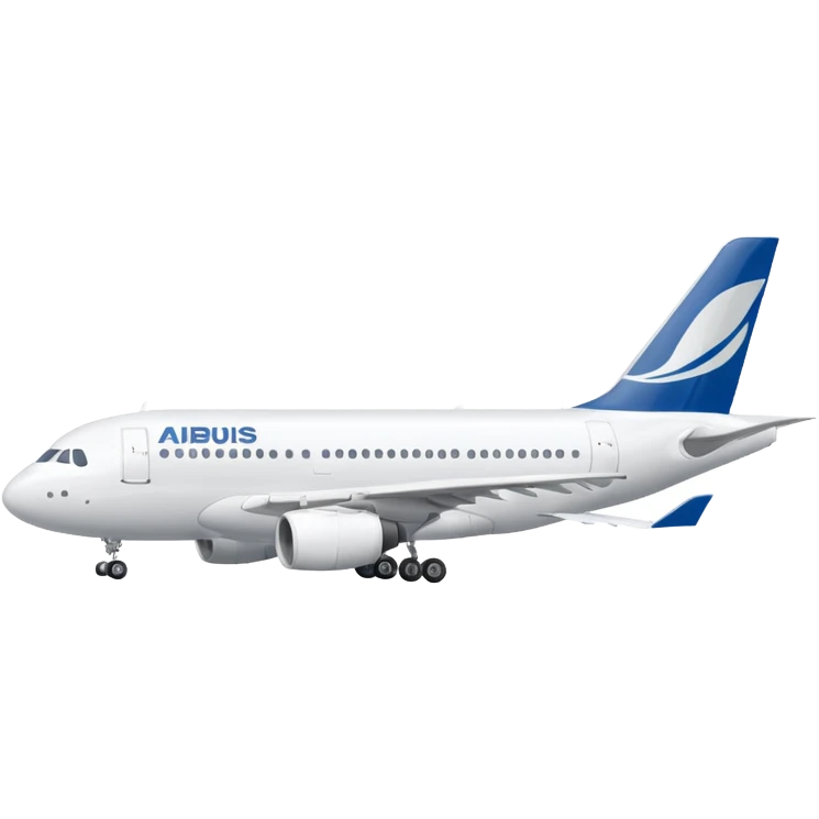 make the Airbus A318 blank text and the tail logo dissapear pls and the tail logo must be just a blank white colored nothing thing emoji