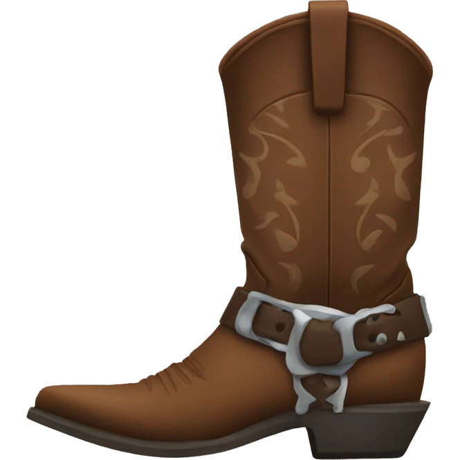 Cowboy boots emoji