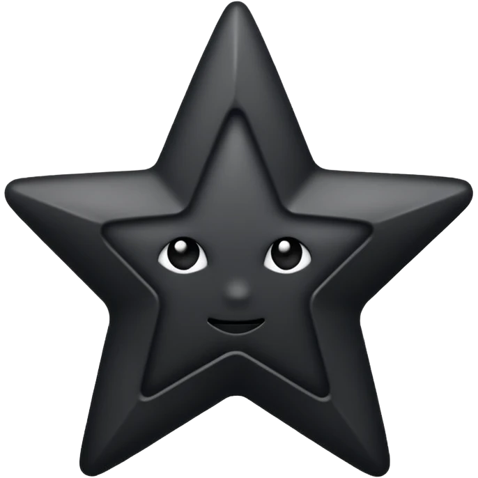 ★☆ - this shows full star and empty star but I want is first half black and second half empty emoji