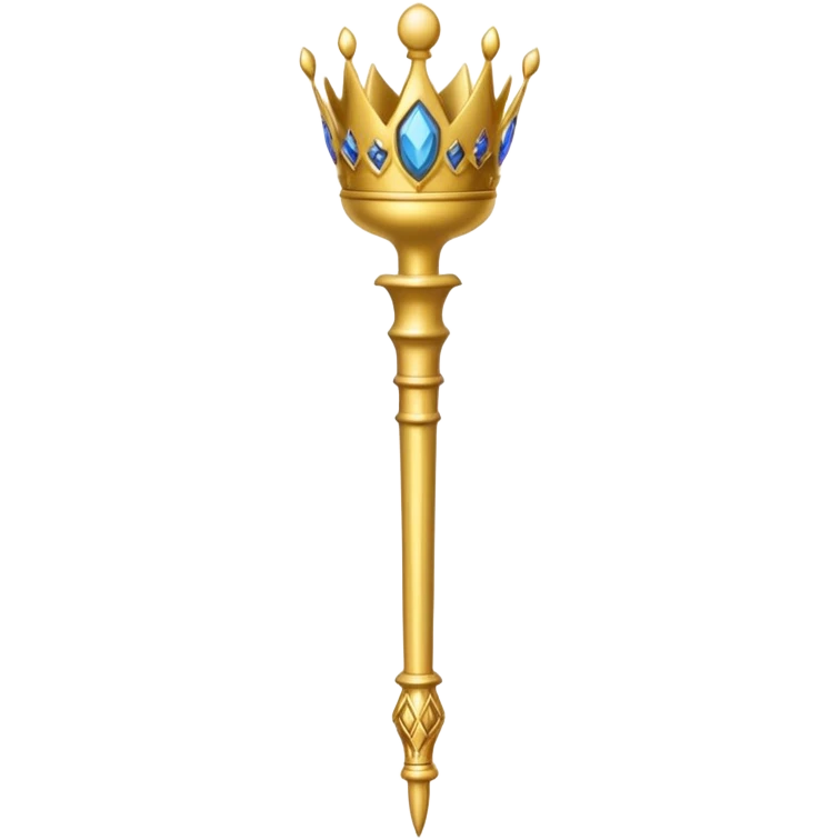 Royal scepter  emoji