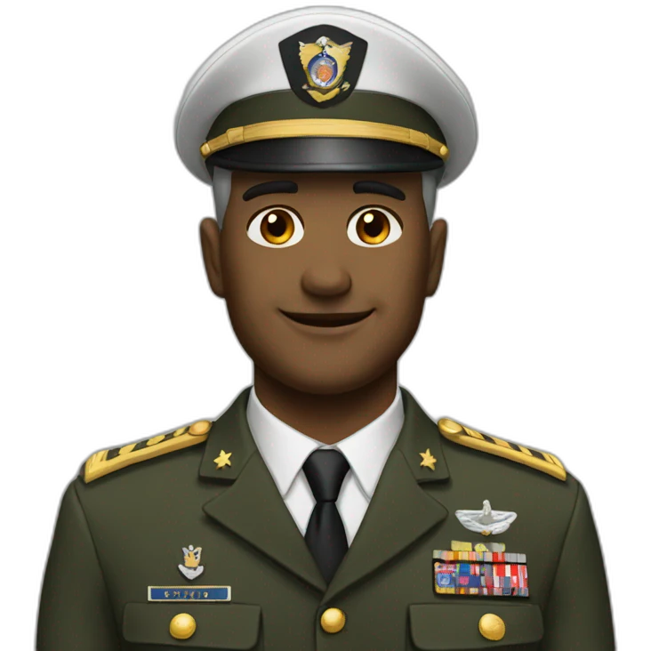 military captain emoji