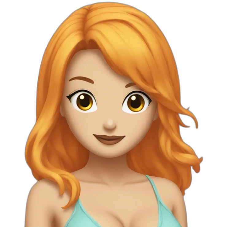 Nami sexy bunny emoji