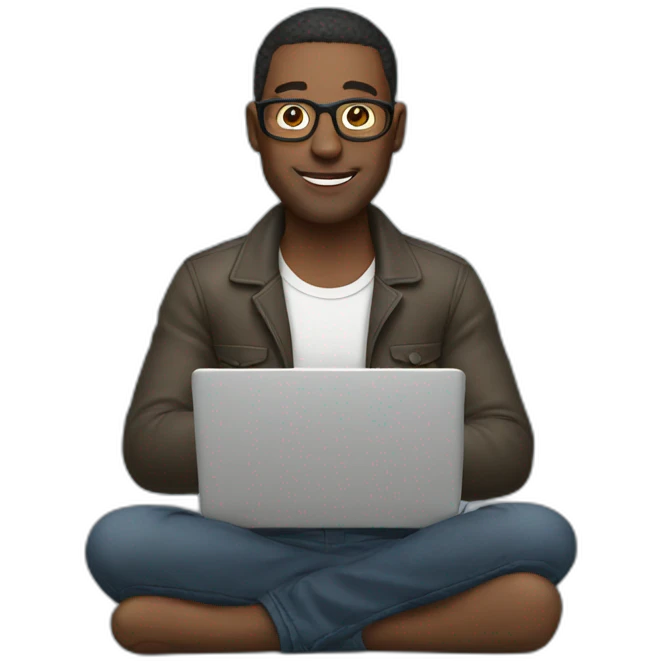 man with a laptop emoji