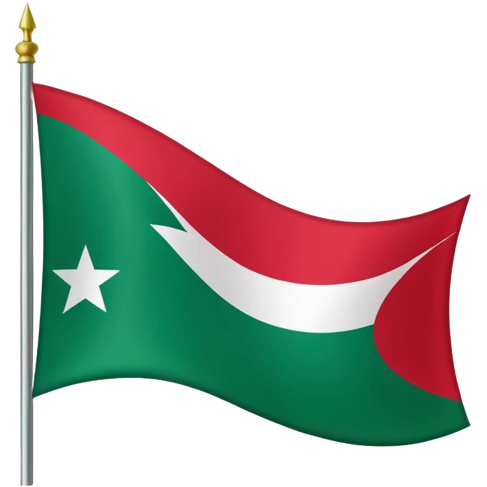 The flag of Chechnya emoji