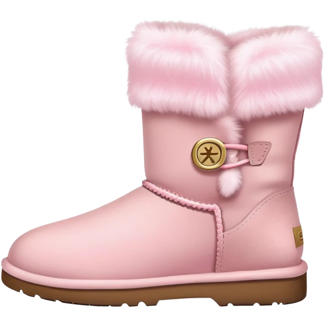 Light pink uggs emoji