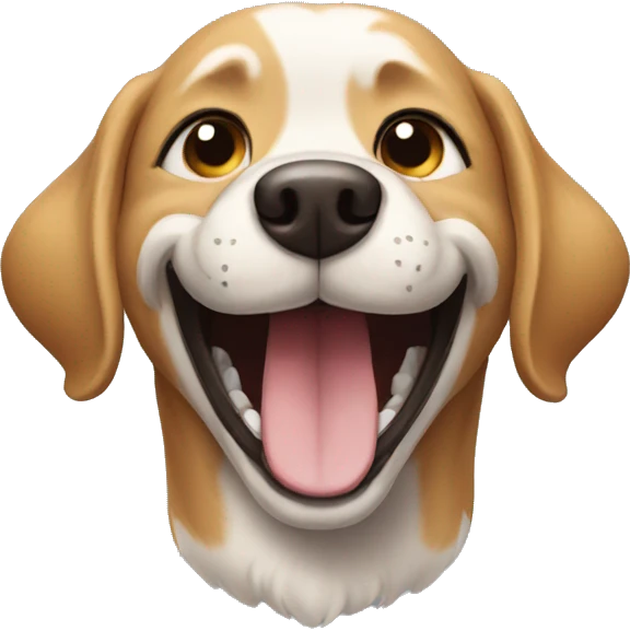 Dog smile emoji