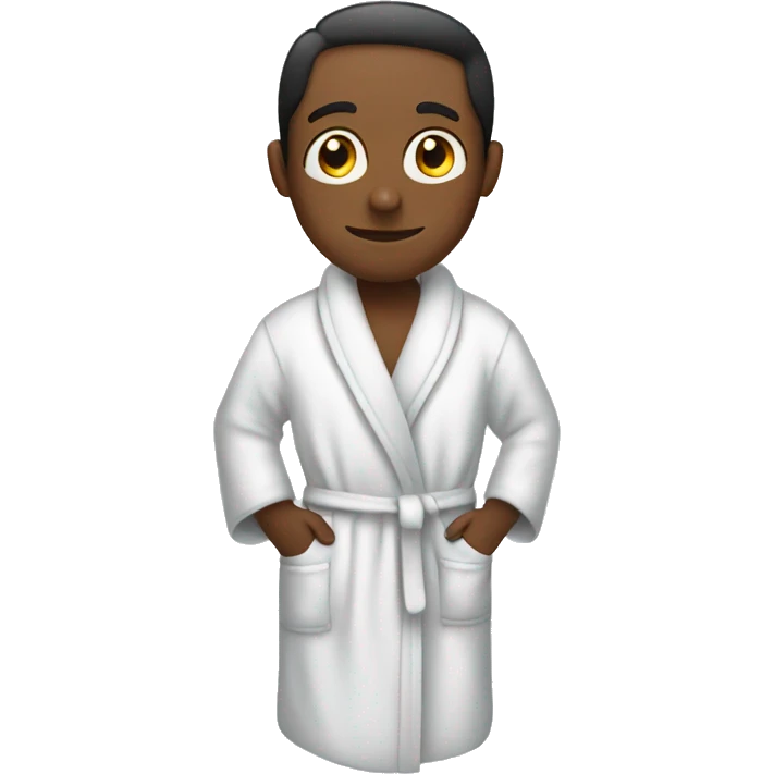 Bath robe  emoji