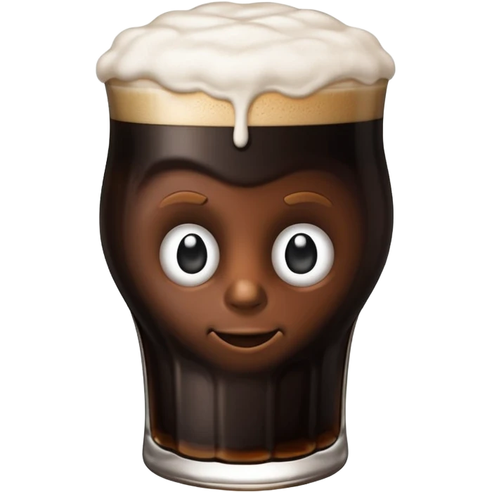 Dark beer irish emoji
