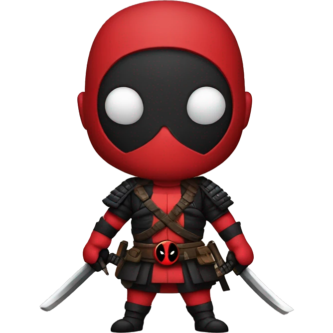 deadpool samurai emoji