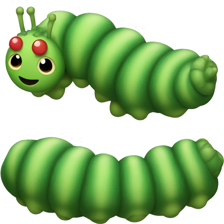 Caterpillar amongus emoji