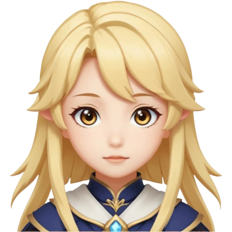Cute Lumine from Genshin Impact in Photorealistic Hoyoverse Anime Style  emoji