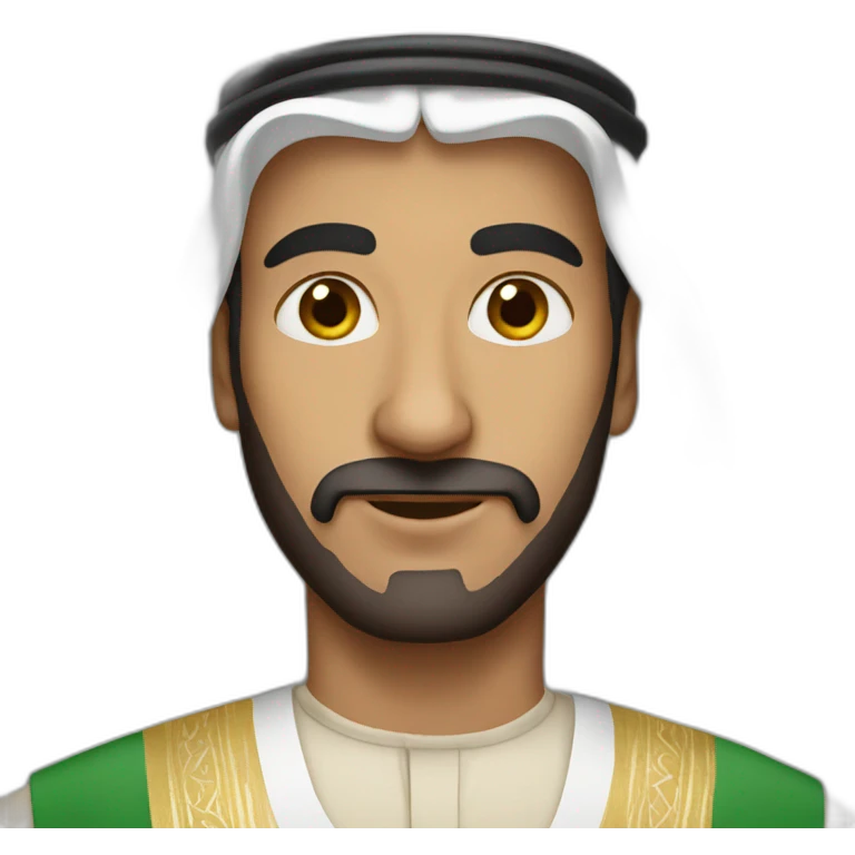 a man from saudi arabia emoji