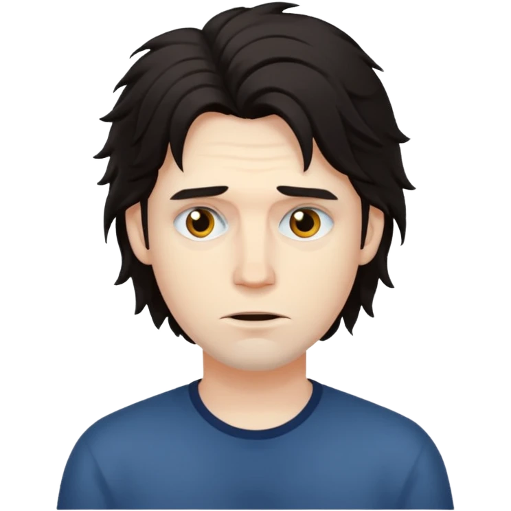 A creepy man emoji