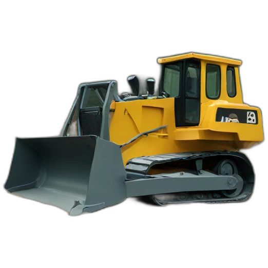 Bulldozer emoji