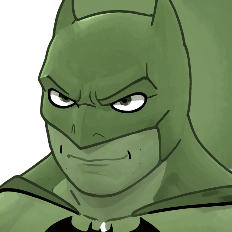Batman mad emoji