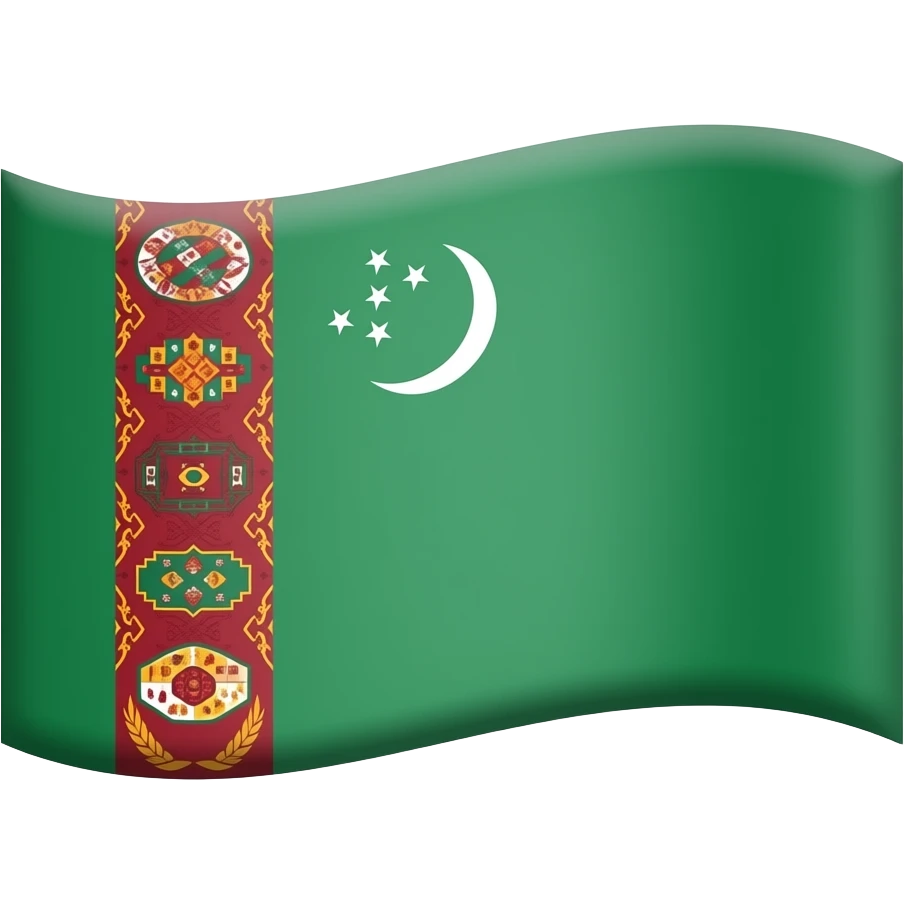 Irak Türkmen bayrağı emoji