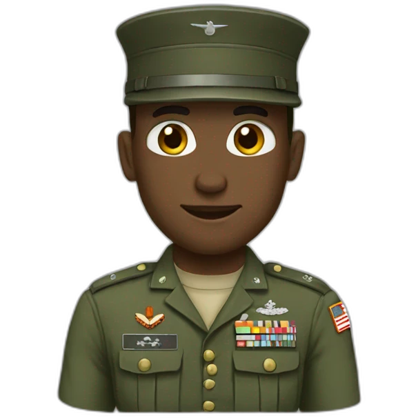 military emoji