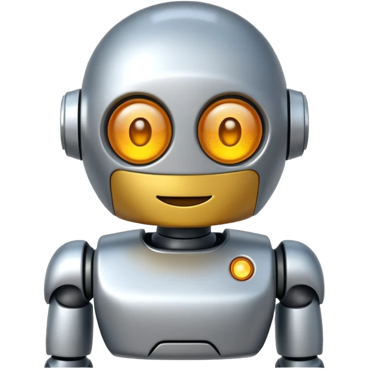 friendly robot emoji emoji