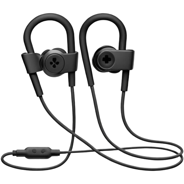 old wired earphones emoji